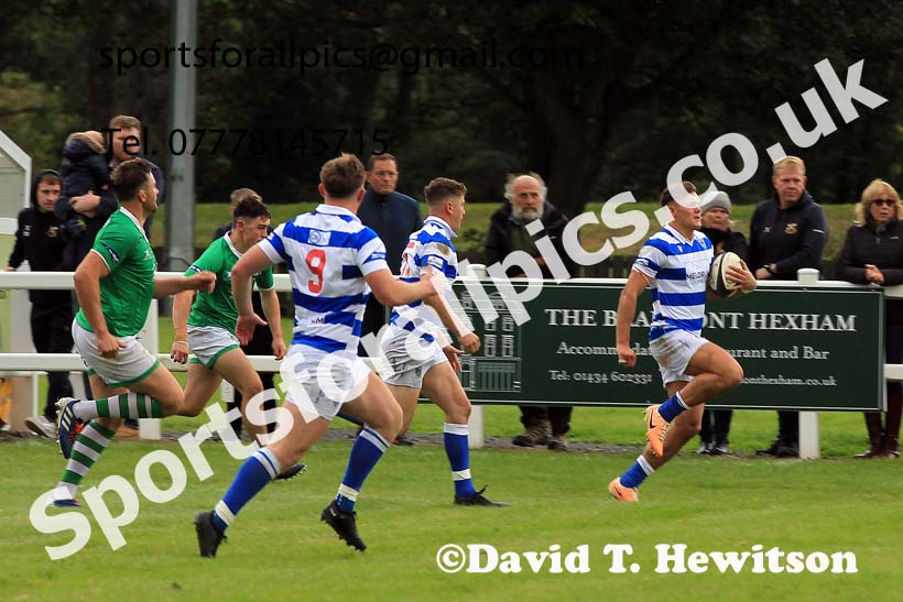 Tynedale v Wharfedale Foresters.  Photo: David T. Hewitson/Sports for All Pics